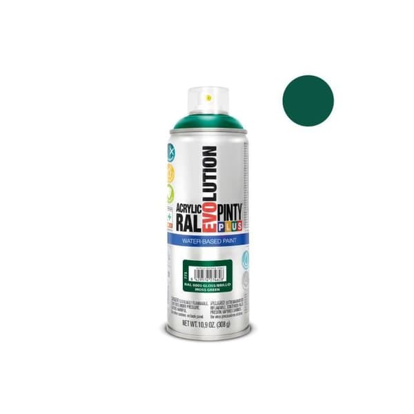 Sprayfärg - GENERIC - Pintyplus Evolution - 520cc - Moss Green - Vattenbaserad