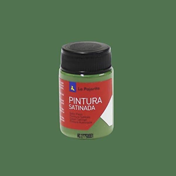 Målning för dekoration och gör-det-själv - La Pajarita - 110822 - Satin - 1L - Grön (Verde Monte)