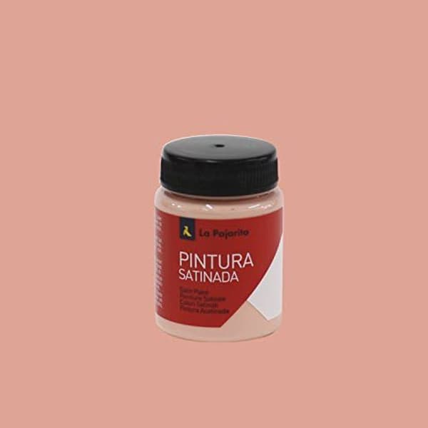 Satinmålad - LA PAJARITA - Rosa Medio - Färg rosa medium - Perfekt för dina konstnärliga skapelser