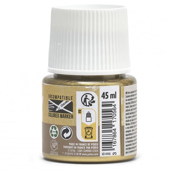 Akvarellfärg - PEBEO - Colorex - 45 ml - Rich Gold - Blandat