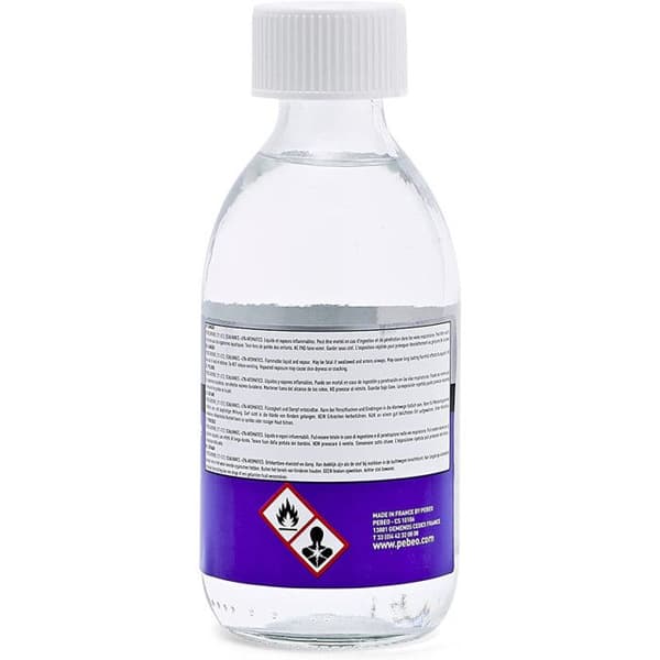 245ml flaska luktfri mineralsprit för oljemålning - matt