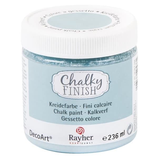 Chalky Chalk Paint för poröst material Gråblå - Chalky Finish