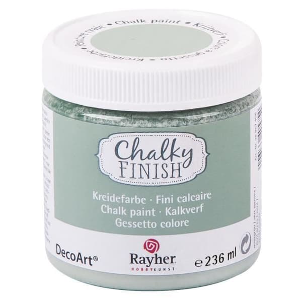 Chalky Chalk Paint For Poröst Material Mint Green - Chalky Finish