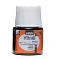 Miniatyrbild 1 av 2: Målat glasfärg - Pebeo - Orange - 45ml - Blank - Transparent