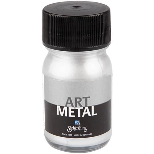 Vattenbaserad metallicfärg som ger ett bra täckande och kan användas på de flesta ytor. ref 30694