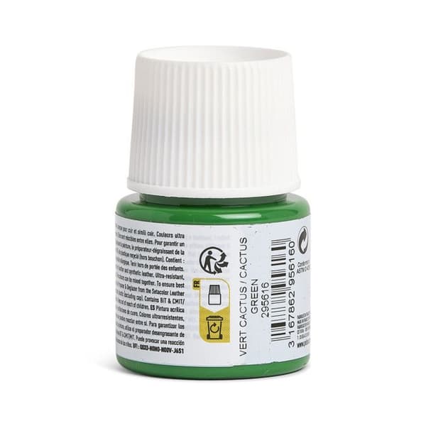 Läders färg - PEBEO - Setacolor - 45 ml - Flera färger - Kaktusgrön