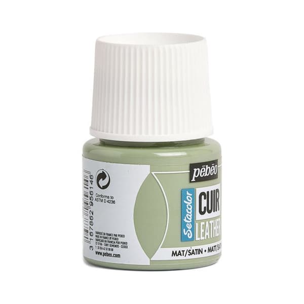 Läderfärg - Setacolor - Flera färger tillgängliga - 45 ml 14 - Salvia Grön