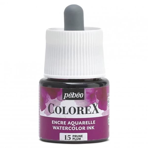 Encre Aquarelle Colorex - Flera färger tillgängliga - 45 ml Plommon