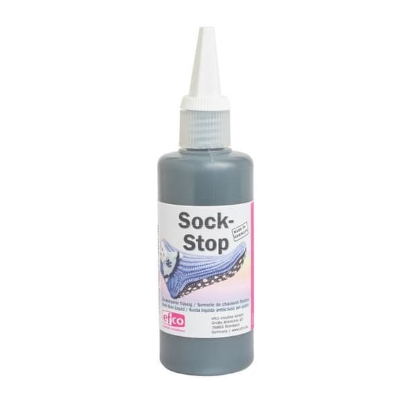 Antiglidande färg - EFCO - Sock-Stop - 100 ml - Svart - Tvättbar upp till 40°C
