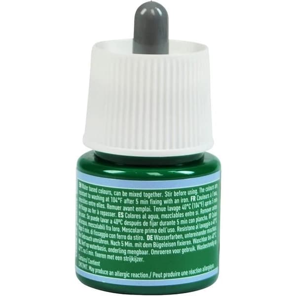 Flacon 45 ml Färgsats Setasilk för siden GRÖN ORIENT