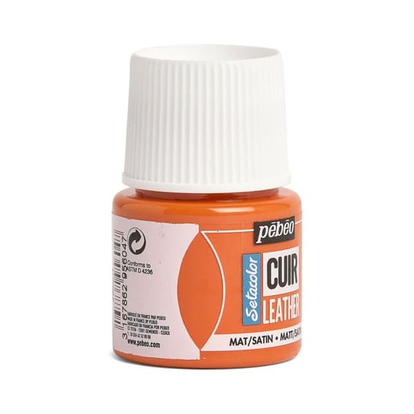 Läderfärg - Setacolor - Orange - 45 ml