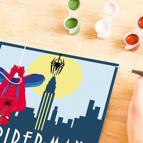 CreArt 20x20 cm Spider Man, Creative leisure, 23891, Ravensburger