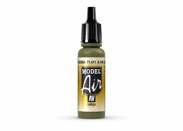 Akrylfärg Vallejo - 15989-uniw - A-19F Grön gräs 71.411 universell