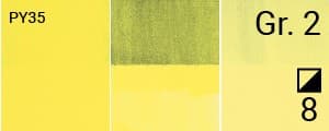 DÆKNING maling aluminiumsrør TEMPERA GOUACHE Renesans 5 CADMIUM GUL LYS 20ml