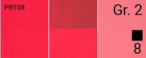DÆKNING maling aluminiumsrør TEMPERA GOUACHE Renesans 13 CADMIUM RØDT LYS 20ml