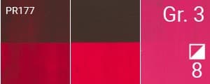 DÆKNING malerør aluminium TEMPERA GOUACHE Renesans 15 LAZURY KRAPOWY 20ml