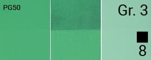 DÆKNING maling aluminiumsrør TEMPERA GOUACHE Renesans 28 KOBALT GRØN LYS 20ml