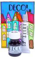 Pikkukuva 2 / 5: SOLVENT 300 liuotin DECO-lasimaalien pesuun Renesans 30ml