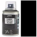 Miniatyrbild 1 av 3: Tygfärg för kläder SPRAY Pebeo 7A SVART 100ml textilaerosol 414