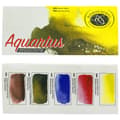 Miniatyrbillede 2 af 4: Akvarelsæt 5 stykker Roman Szmal fulde terninger AQUARIUS palette STARTER