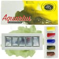 Miniatyrbillede 1 af 4: Akvarelsæt 5 stykker Roman Szmal fulde terninger AQUARIUS palette STARTER