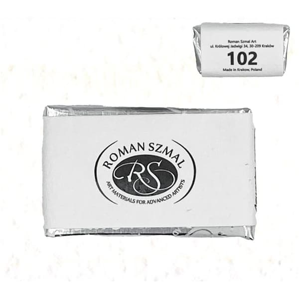 Akvarelterning AQUARIUS Roman Szmal akvarelmaling Titanium White 102