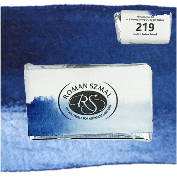 Akvarellkub AQUARIUS Roman Szmal vattenfärg Prussian Blue 219