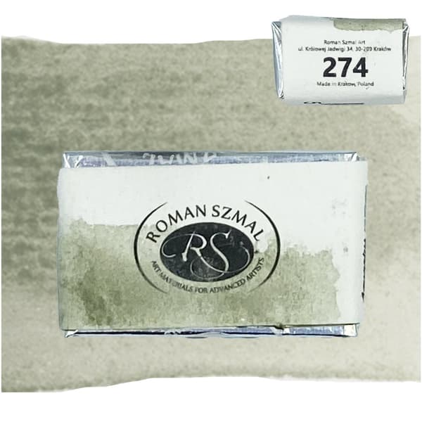 Akvarel terning AQUARIUS Roman Szmal kunstmaling Davy's Grey 274