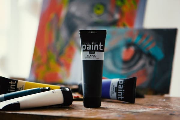 Akrylmaling 120ml professionel kunstnerisk FeelMyPaint 1 Titanium hvid