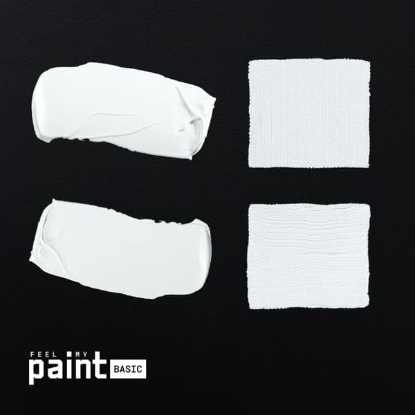 Akrylmaling 120ml professionel kunstnerisk FeelMyPaint 1 Titanium hvid