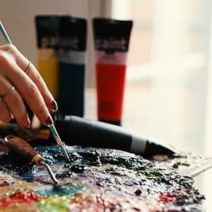 Akrylmaling 120ml professionel kunstnerisk FeelMyPaint 6 Phtalo Green