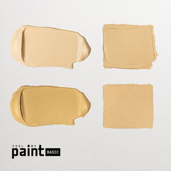 Akrylmaling 120ml professionel kunstnerisk FeelMyPaint 13 Titanium Buff