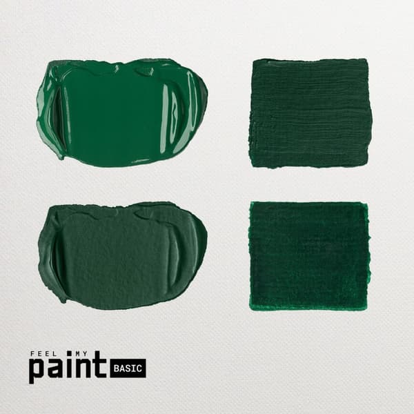 Akrylmaling 120ml professionel kunstnerisk FeelMyPaint 17 Grøn