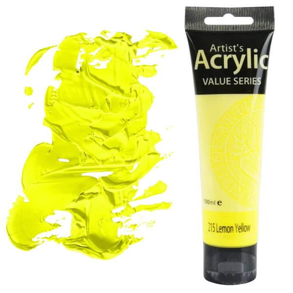 AKRYLMALING Value Series Artist Phoenix 100ml 215 CITRON GUL