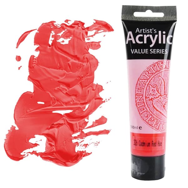 AKRYLMALING Value Series Phoenix Brown 100ml 326 CADMIUM RØD