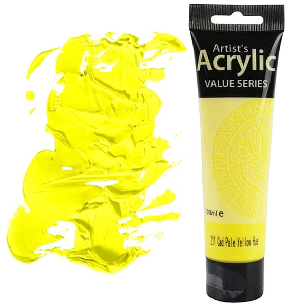AKRYLMALING Value Series Artist Phoenix 100ml 211 LYSGUL CADMIUM