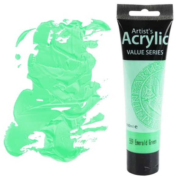 AKRYLMALING Value Series kunstnerisk Phoenix 100ml 559 EMERALD GREEN
