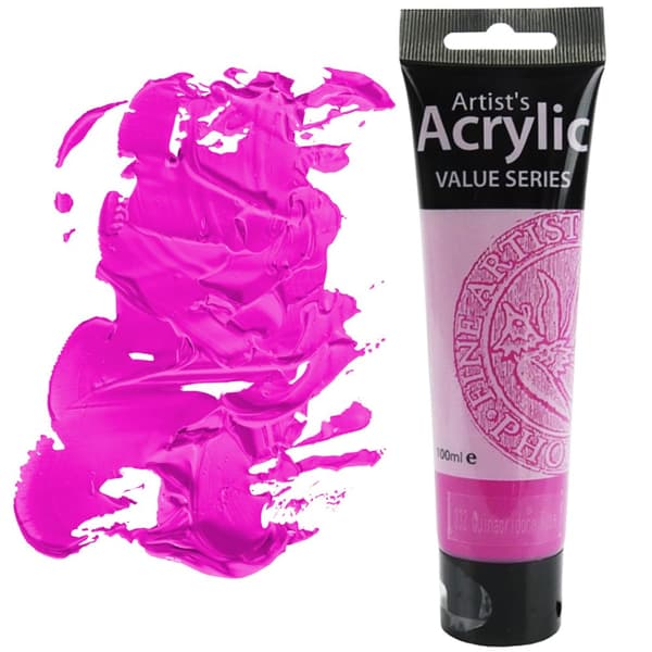 AKRYLMALING Value Series Artist Phoenix 100ml 332 PINK QUINACRYDONE