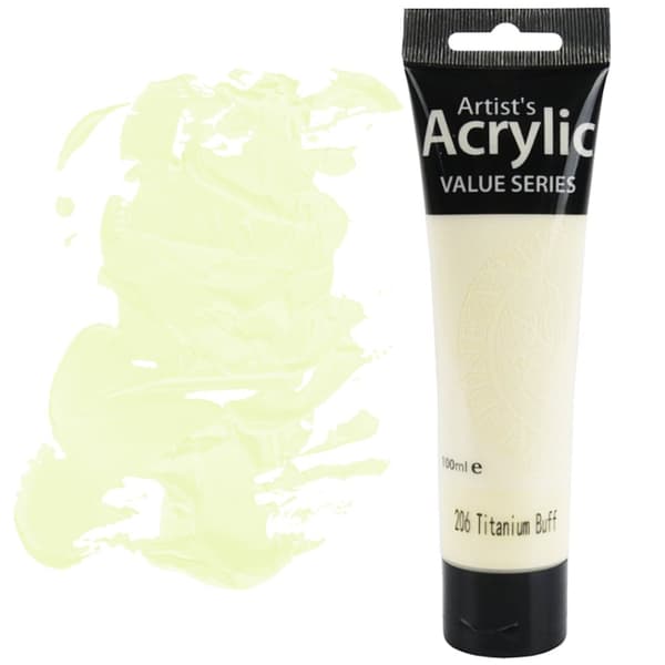 AKRYLMALING Value Series kunstnerisk Phoenix 100ml 206 TITANIUM BUFF