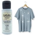 Pikkukuva 3 / 11: 12 KANKASMAALIN setti vaaleille ja tummille vaatteille FABRIC AUREUO 12x59ml