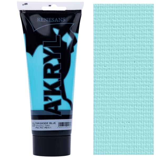 AKRYLMALING A'KRYL kunstnerisk blå Renesans 200ml 39 TUCO