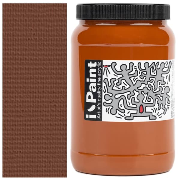 AKRYLMALING brun Renesans IPAINT 500ml 13 BRÆNDT SIENA JORD