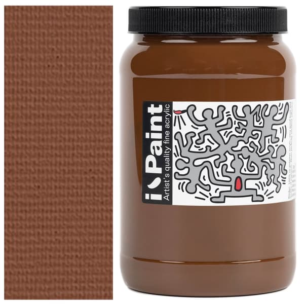 AKRYLMALING kunstnerisk brun Renesans IPAINT 500ml 15 BRÆNDT PARAPLY