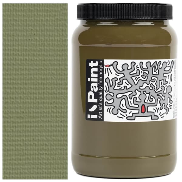 AKRYLMALING olivengrøn Renesans IPAINT 500ml 17 JUICY GREEN
