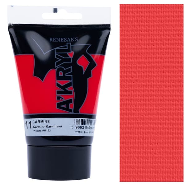 Sæt med 6 AKRYLMALINGER A'kryl artistic basic Renesans 6 x 100ml