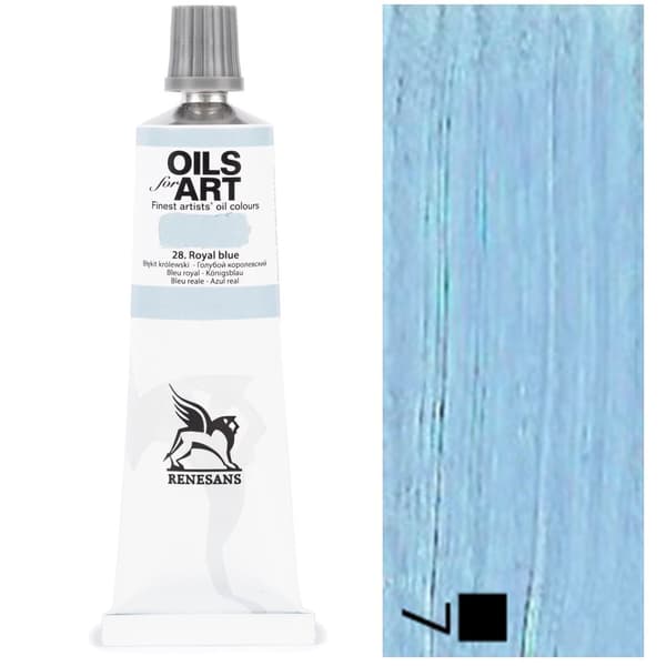 Oliemaling OLIE TIL KUNST kunstnerisk Renesans 60ml 28 KONGEBLÅ
