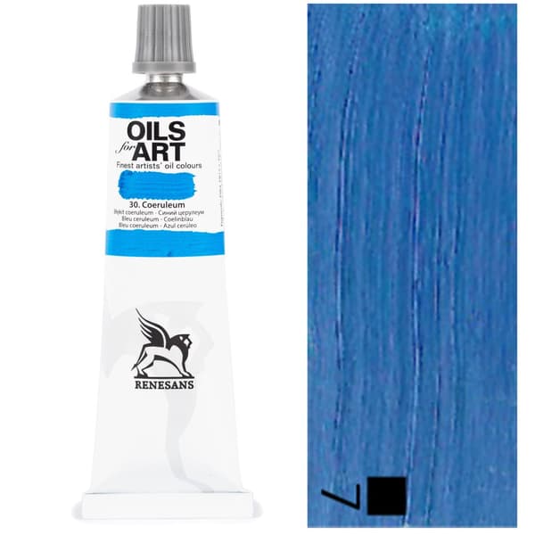 Oliemaling OLIE TIL KUNST kunstnerisk Renesans blå 60ml 30 BLÅ COERULEUM