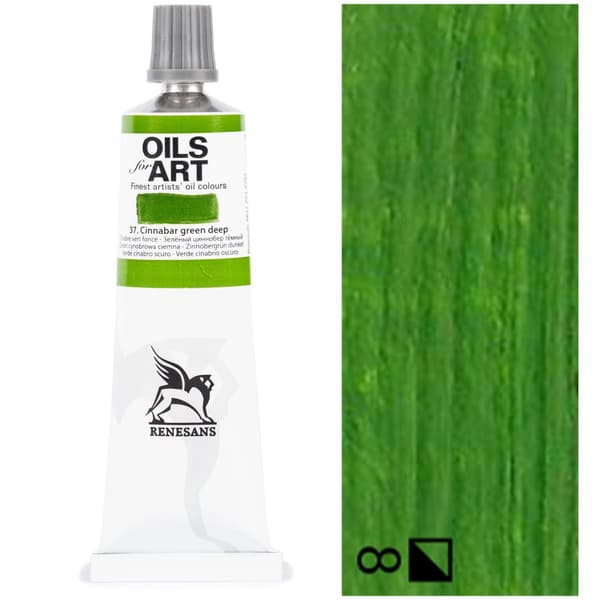 Oliemaling OLIER TIL KUNST kunstner Renesans 60ml 37 UDSTYR GRØN MØRK