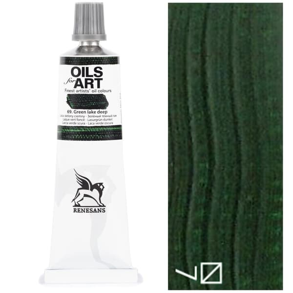 Oliemaling OLIER TIL KUNST kunstneriske Renesans 60ml 69 AZURE GRØN MØRK