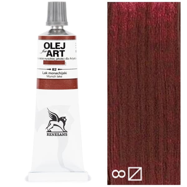 Oliemaling OLIE TIL KUNST kunstnerisk renæssance 60ml 82 MUNICH LAZURE